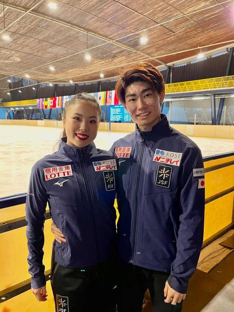 吉田唄菜＆森田真沙也組　©Akiko Tamura