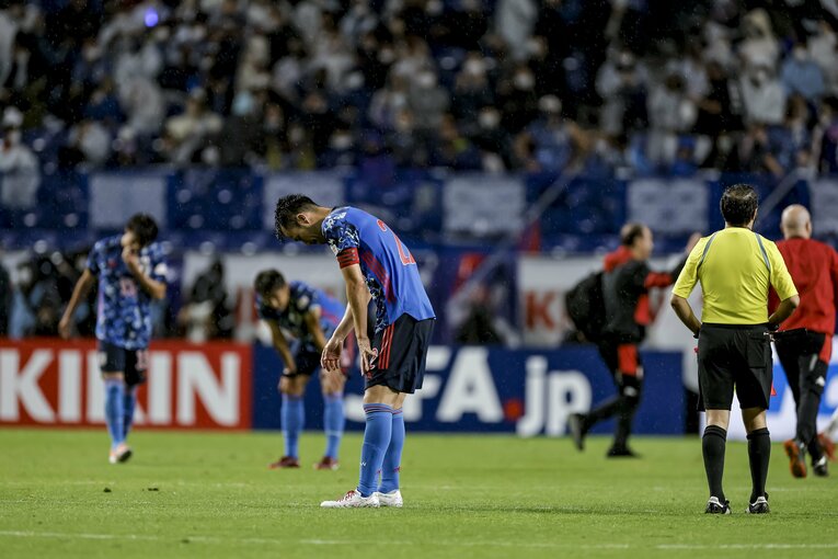 試合終了の瞬間　©Kiichi Matsumoto/JMPA