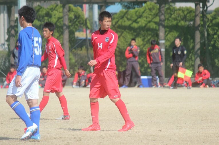 東山高校時代の鎌田大地　©Takahito Ando