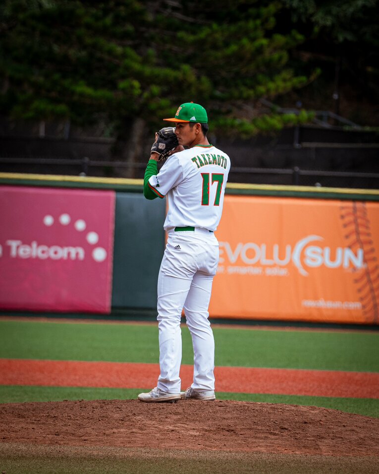 進学したハワイ大でも活躍した武元／ハワイ大野球部公式Xより