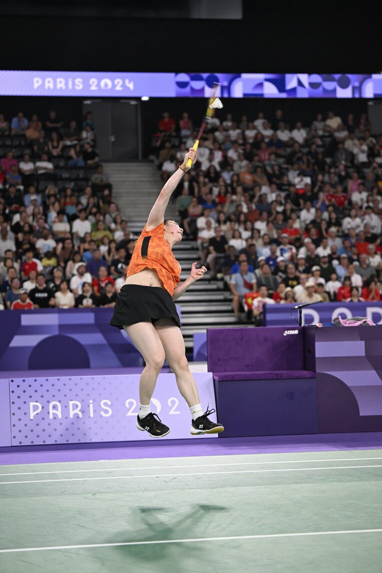 わたがしペア、3位決定戦での熱戦　©Asami Enomoto/JMPA