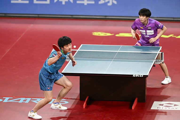 全日本選手権では2連覇中の戸上を下し、6年ぶり2度目の王者に輝いた　©Asami Enomoto