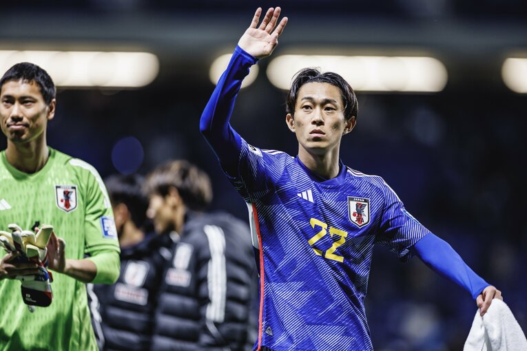 A代表常連になりつつある毎熊晟矢　©Kiichi Matsumoto