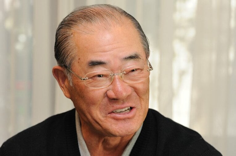 9月9日に86歳で亡くなった張本勲さん（写真は2012年）。前人未到の3000本安打を記録したプロ野球史上最高の安打製造機だった ／ photograph by Keiji Ishikawa