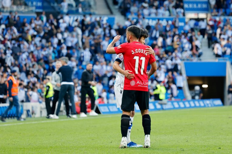 古巣マジョルカのハウメ・コスタと　©Daisuke Nakashima