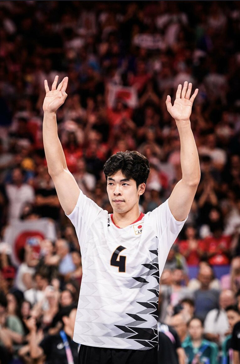 パリ五輪予選ラウンドvsアメリカ　©︎Volleyball World