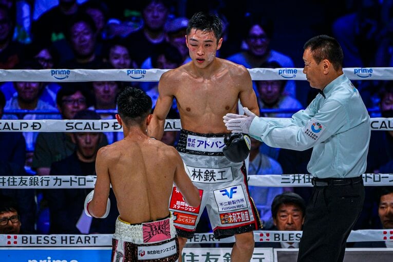 中谷潤人vs.西田凌佑（WBC・IBF世界バンタム級王座統一戦） ©Takuya Sugiyama