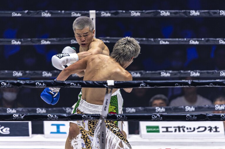 那須川天心vs.与那覇勇気　©Takuya Sugiyama