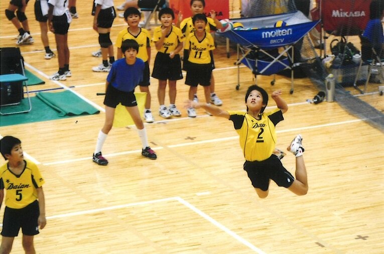 小学生時代の西田有志（両親提供）