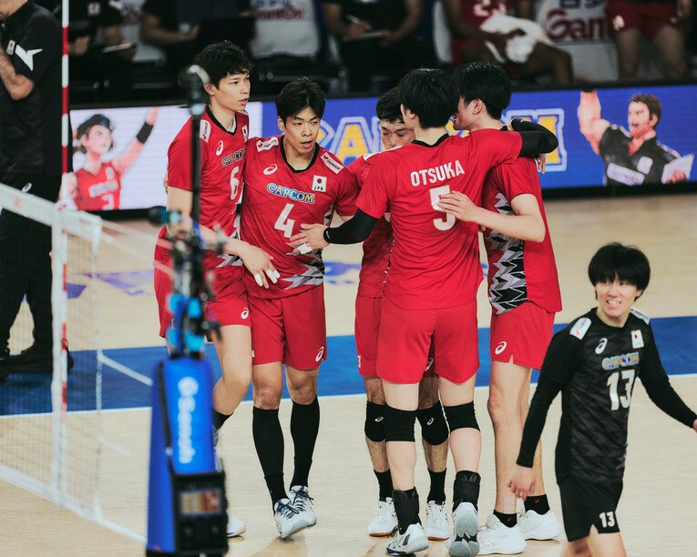 VNLポーランド戦　©︎Yuki Suenaga