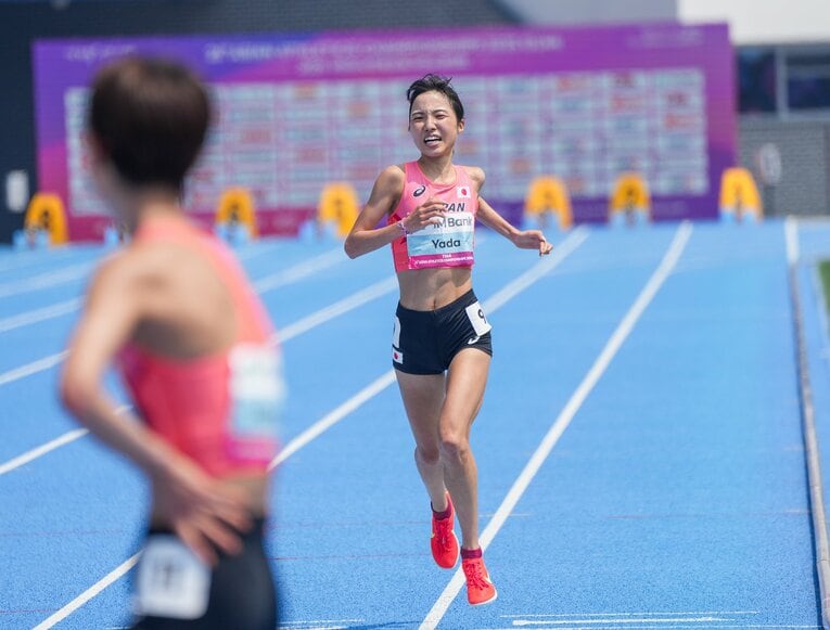 翌日の再レースは打って変わって快晴に　©Satoshi Wada