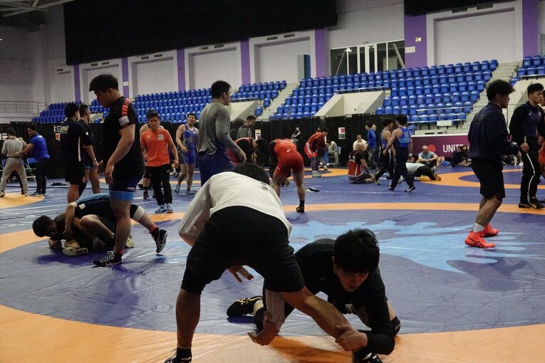 練習風景　©Koji Fuse