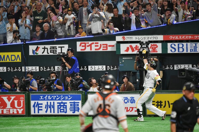 2019年日本シリーズの様子　©BUNGEISHUNJU