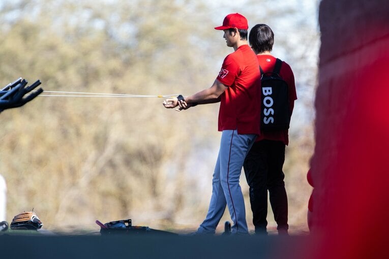 2023年の大谷のスプリングキャンプ（全30枚超／未公開ショットも多数）　©Nanae Suzuki