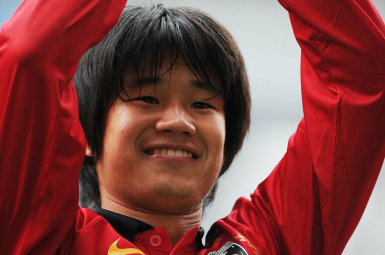 浦和レッズで頭角を現し、世代を代表する選手として期待を集めた山田直輝 ／ photograph by FAR EAST PRESS/AFLO