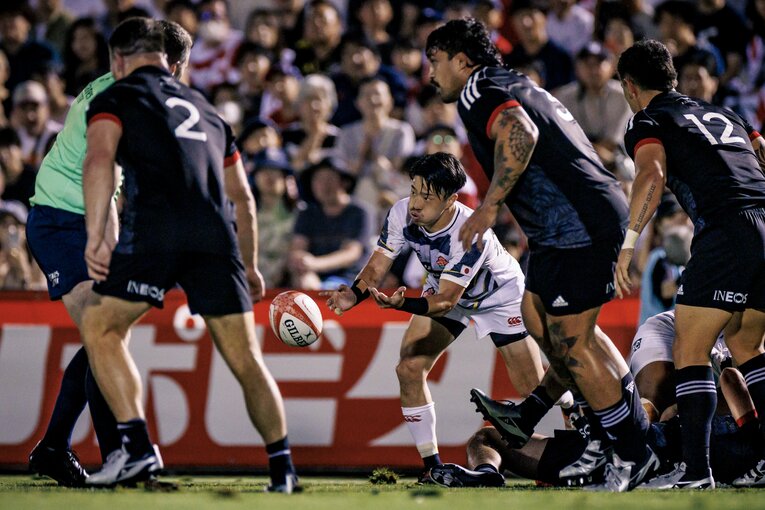 SH小山大輝（埼玉パナソニックワイルドナイツ）©︎Kiichi Matsumoto