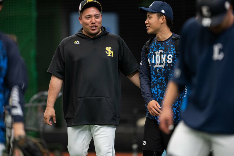 水上は翌日、山川から満塁本塁打を打たれた　©Nanae Suzuki