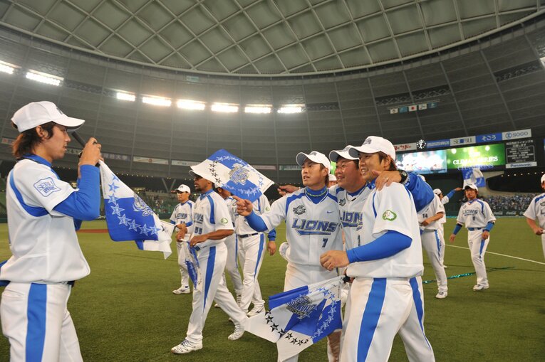 西武コーチ時代　©BUNGEISHUNJU