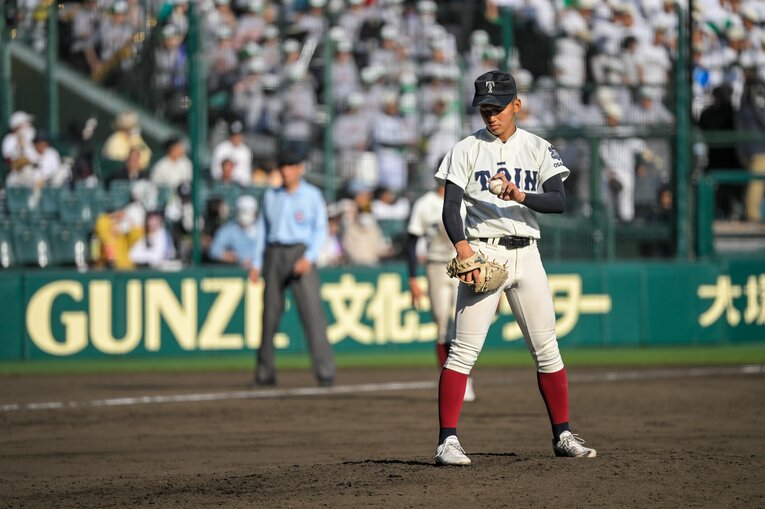 大阪桐蔭のエース・前田悠伍　©Nanae Suzuki