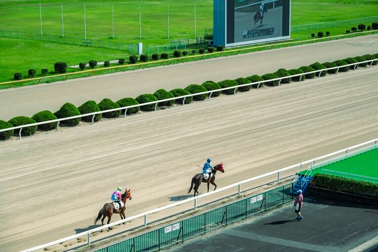 佐賀競馬場の様子　©Takuya Sugiyama