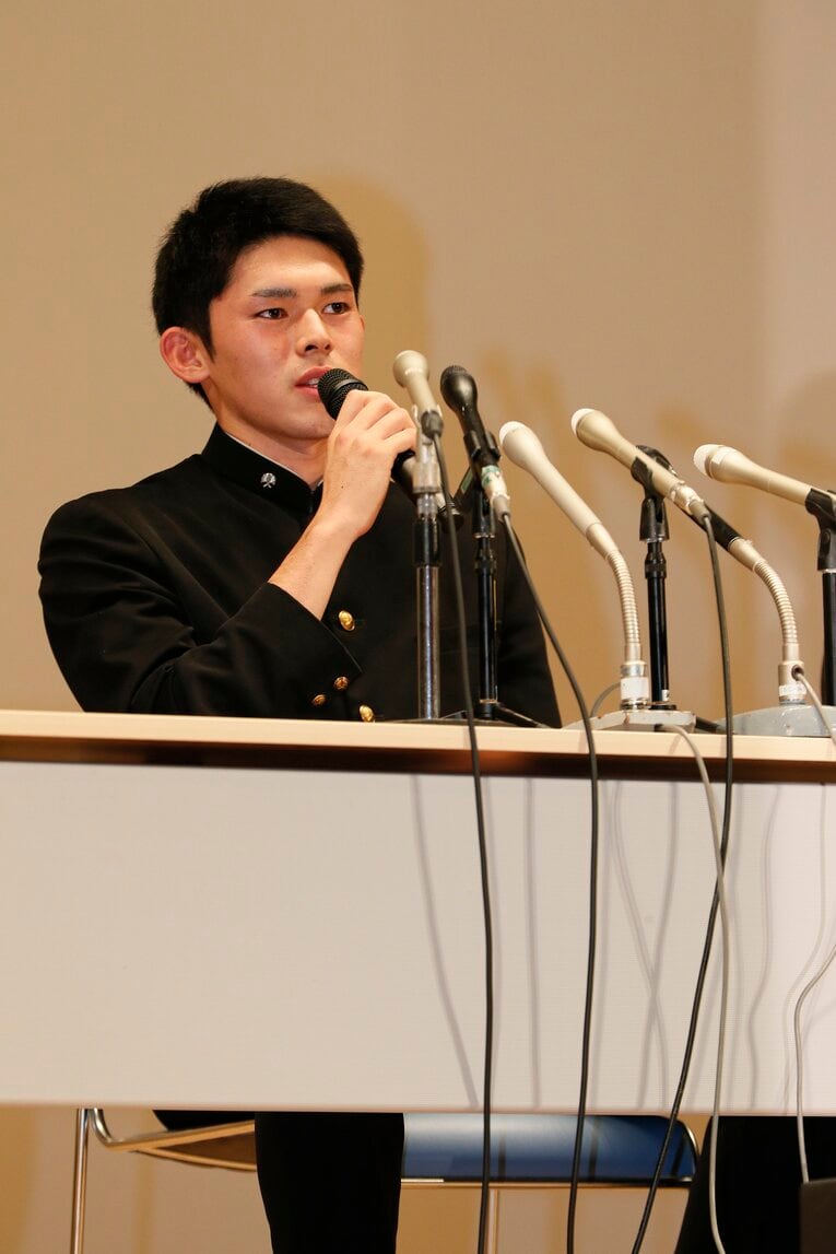 2019年ドラフト会議　©︎Shigeki Yamamoto