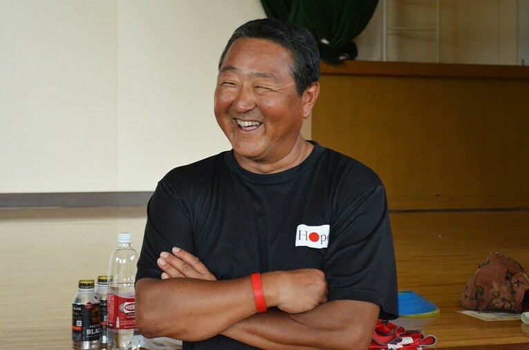 今年4月に仙台育英高校の野球部長に電撃就任した“中学野球のカリスマ”猿橋善宏氏（60歳）に「部活の今」を聞いた（写真は中学指導者時代の2018年撮影） ／ photograph by Takahiro Kikuchi