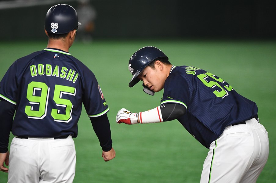 2年目の村上宗隆。~清原の29本塁打をすでに突破~<Number Web> photograph by Naoya Sanuki