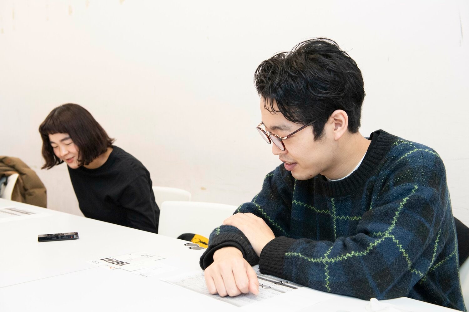 結成8年で3年ぶり3度目の決勝となったゆにばーす。川瀬名人（37歳、手前）とはら（32歳）