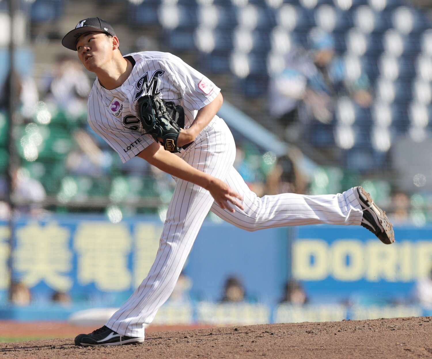 県立東総工高時代にプロ志望届を提出するも指名漏れを経験。その後、独立リーグで4年間、技術を磨いてプロの世界にやってきた　©︎JIJI PRESS