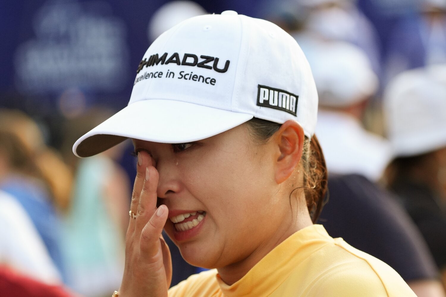 苦しい時を経てのメジャー制覇に思わず涙が……　©︎Shizuka Minami