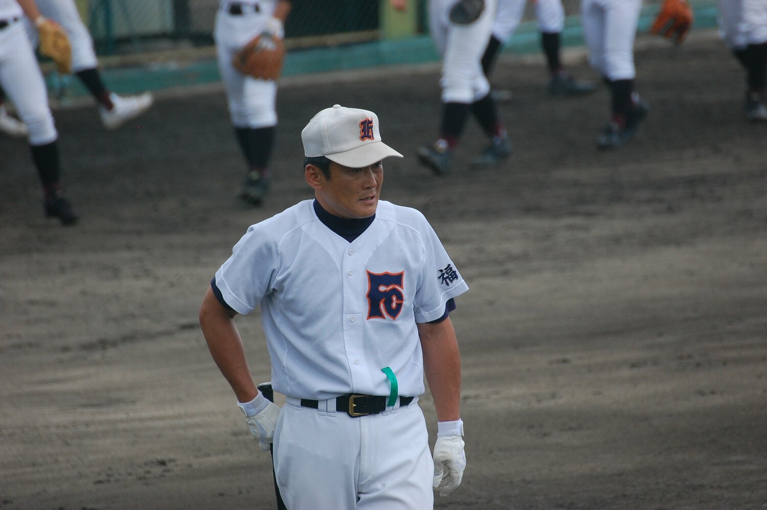 福島商を県下有数の強豪に育て上げた菅原監督。7年前からは福島北に赴任している　©Genki Taguchi　