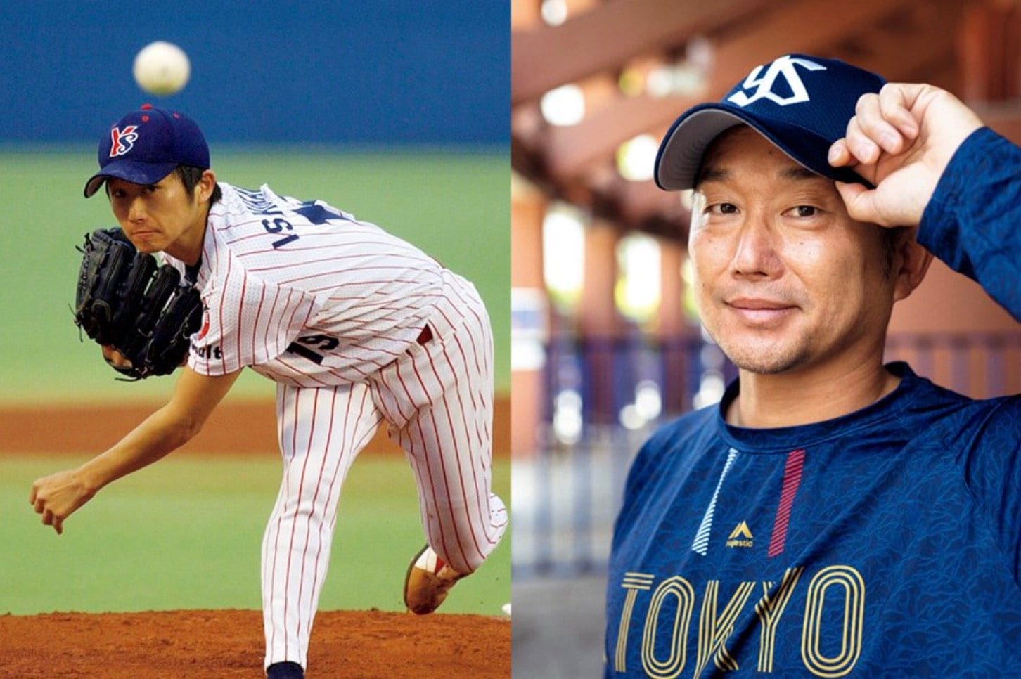 石川雅規（いしかわ・まさのり）／1980年1月22日生、秋田県出身。青学大から'02年自由獲得枠でヤクルトに入団。類まれな投球術で今年NPBフランチャイズ投手として史上初の1年目から24年連続勝利。167cm、73kg　©JIJI PRESS / Asami Enomoto