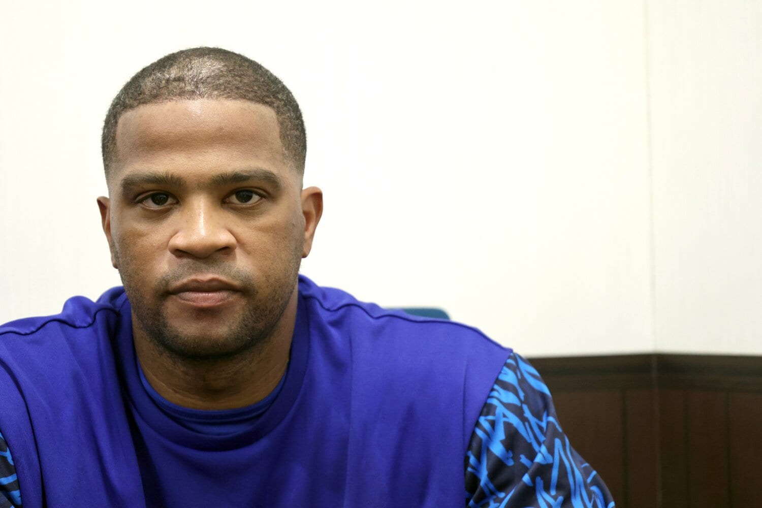 真摯なまなざしで語るビシエド ©NumberWeb