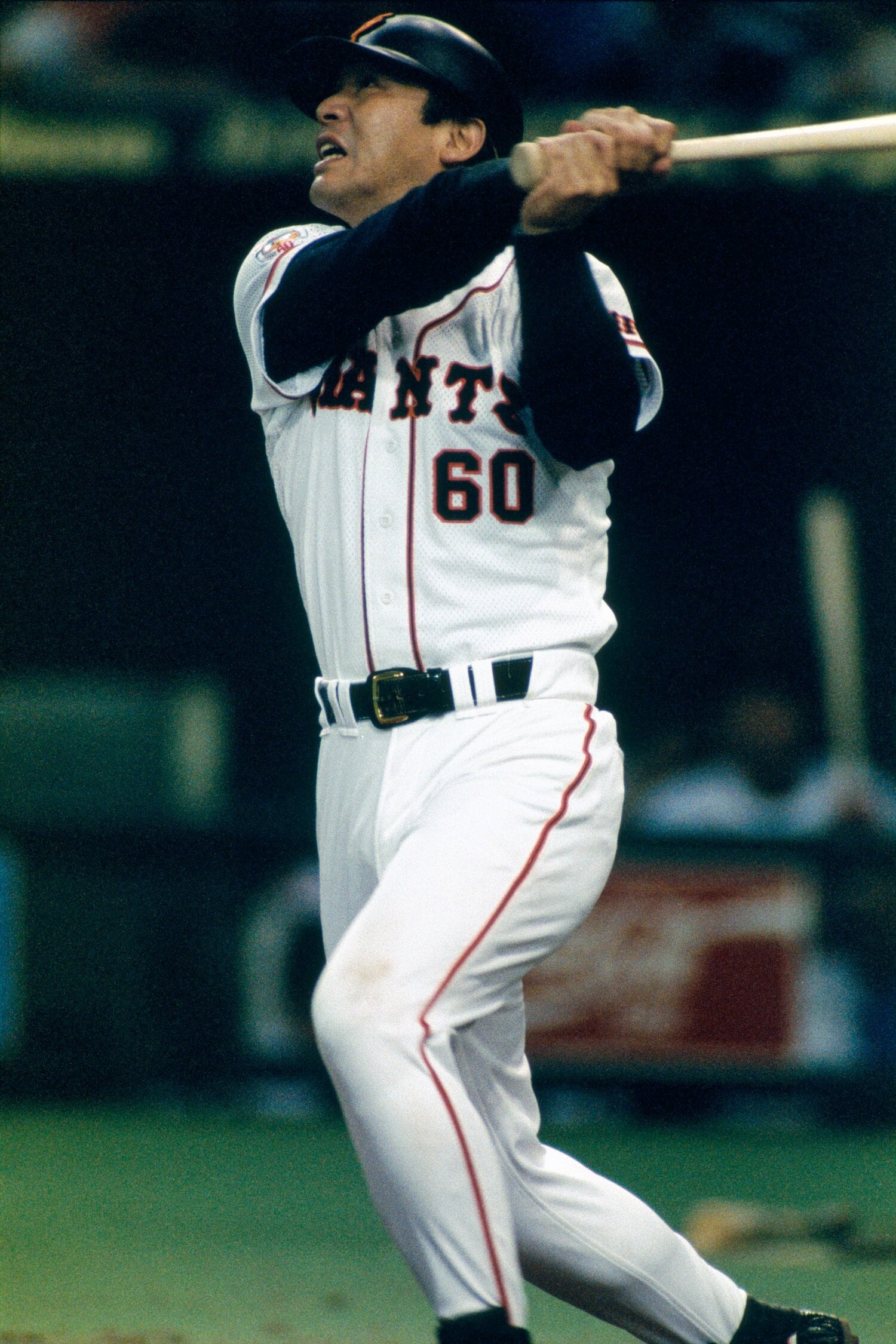 1994年、巨人1年目の落合博満（当時40歳）　©BUNGEISHUNJU