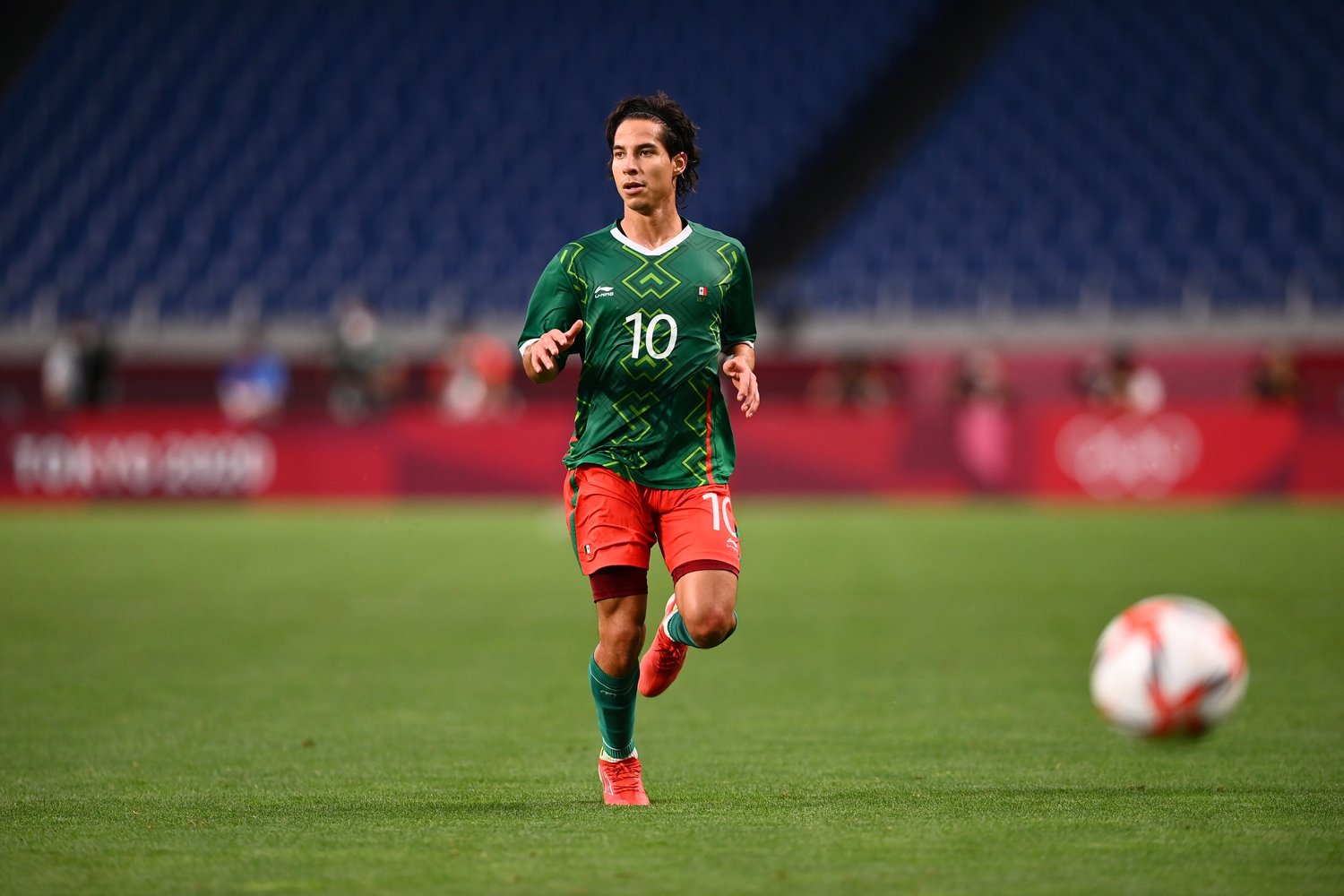 3位決定戦に先発したMFディエゴ・ライネス ©︎Takuya Kaneko/JMPA