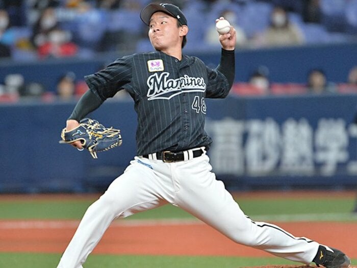 「打倒ホークス」に奮起が必要不可欠… 井口監督も期待するロッテ左腕・中村稔弥が達成したい2つの目標<Number Web> photograph by Sankei Shimbun