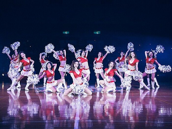 千葉ジェッツのチアリーダーズ「STAR JETS」“勝率100%”不敗神話の秘密を探る<Number Web> photograph by CHIBA JETS FUNABASHI