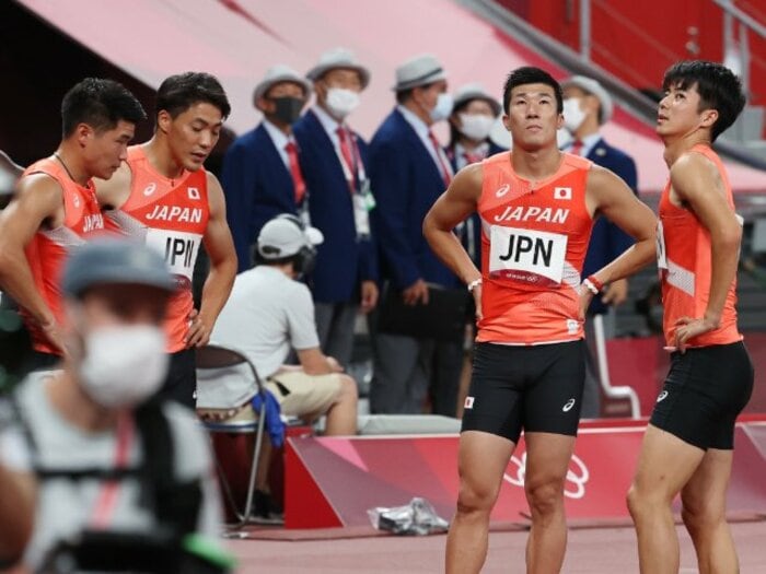 400mリレーで「攻めバトンに賭けるしかなかった」事情…日本の短距離はなぜ“惨敗”してしまったのか？＜Number Web＞ photograph by JIJI PRESS