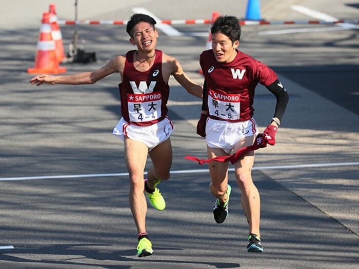 「箱根駅伝総合優勝だけは譲れない――」古豪・早稲田大学が見せるプライド。<Number Web> photograph by AFLO