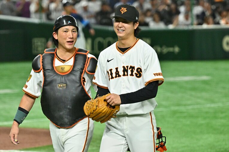 田中瑛は巨人リリーフ陣の一角を担った　©Hideki Sugiyama