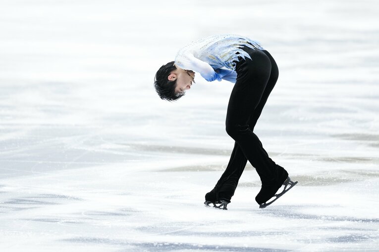 2021-2022シーズンのショートプログラム『序奏とロンド・カプリチオーソ』　©Asami Enomoto