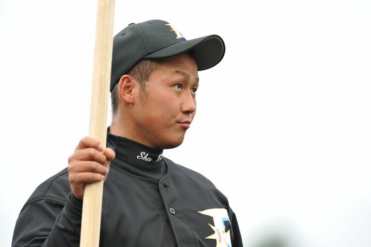 日本ハム時代の中田翔／2008年　©︎Hideki Sugiyama