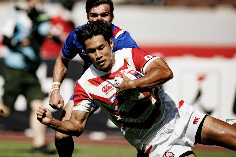 山中亮平（2022年フランス戦）　©︎Kiichi Matsumoto