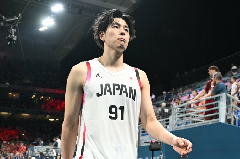 グアム戦後には試合内容に納得がいかず厳しい表情を見せた26歳の吉井裕鷹。今後の代表チームはアメリカよりヨーロッパ型を目指すべきと語る ／ photograph by JMPA