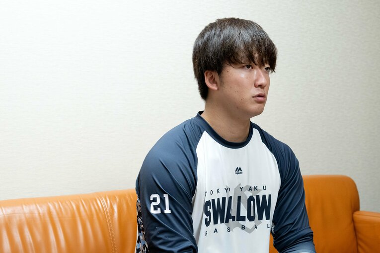 ヤクルト・吉村貢司郎　©Takashi Shimizu