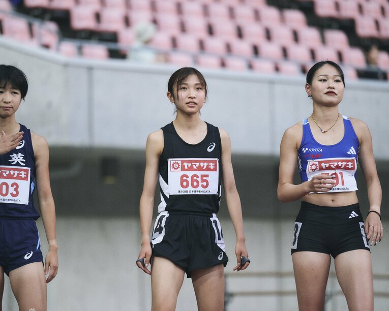 【2024日本選手権】18歳にして3度目の日本選手権で初の予選落ちに終わった澤田。8月から赴くアメリカで成長を期す　©Yuki Suenaga
