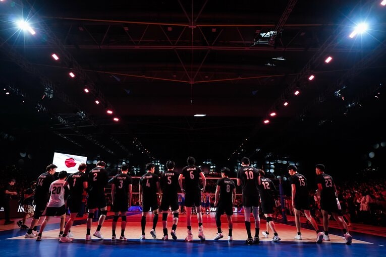 VNLスロベニア戦　©︎Volleyball World