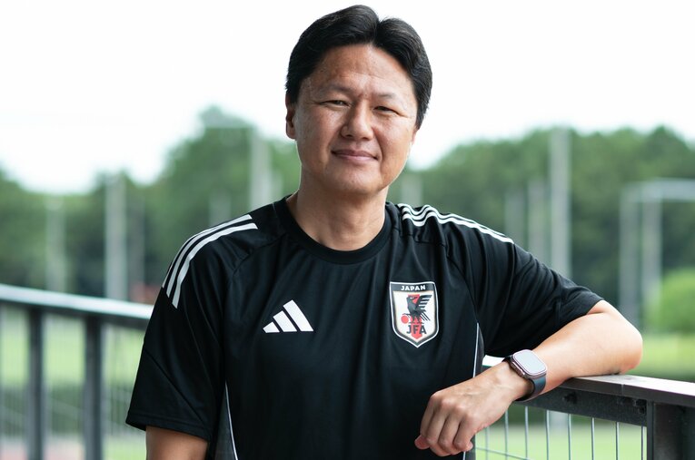 U-21日本代表監督であり、次期A代表監督でもある大岩剛。チーム作りにどのような哲学を持つか ／ photograph by Tadashi Hosoda