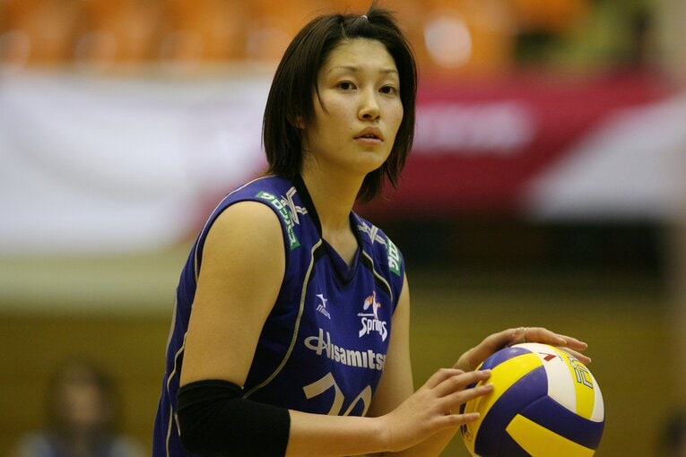 久光製薬スプリングス時代の狩野舞子（2007年）　©︎YUTAKA/AFLO SPORT