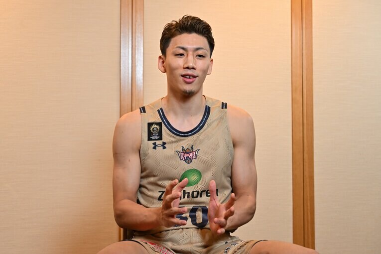 昨季のBリーグ王者である琉球ゴールデンキングスのエース・今村佳太　©Hideki Sugiyama